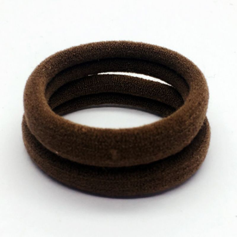 Set 10 Dây Buộc Tóc Cao Su Co Giãn 4cm Màu Sắc Kẹo Ngọt Dành Cho Nữ