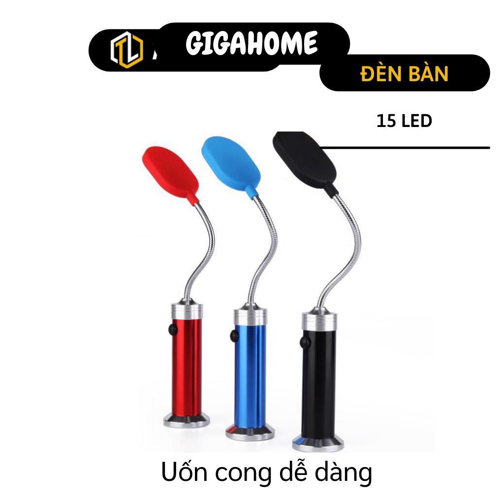 Đèn Hít Nam Châm GIGAHOME Đèn Để Bàn 15 Bóng Có Độ Bền Cao, Có Thể Uốn Cong 5455