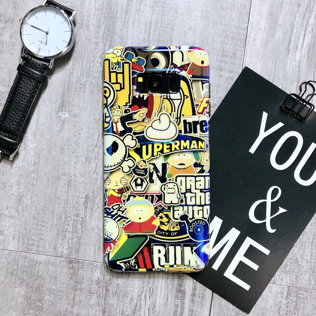 Ốp điện thoại PC cứng họa tiết hoạt hình dành cho Samsung Galaxy S10 S10plus S20 S20plus S20ultra Note 20 20ultra 10  | BigBuy360 - bigbuy360.vn