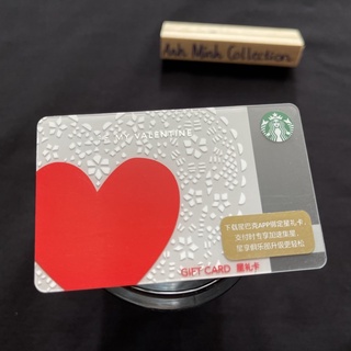 THẺ STARBUCKS SƯU TẦM - STARBUCKS CARDS - LOVE