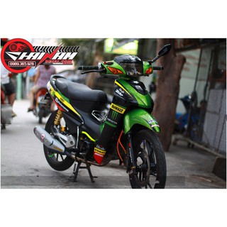 TemTrùm Wawe Alpha Xanh Đen