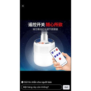 Bóng đèn led sạc tích điện
