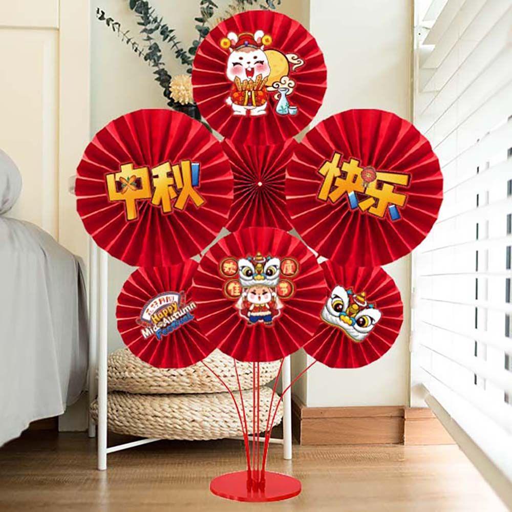 Epoch Quạt Giấy Thủ Công Để Bàn Trang Trí