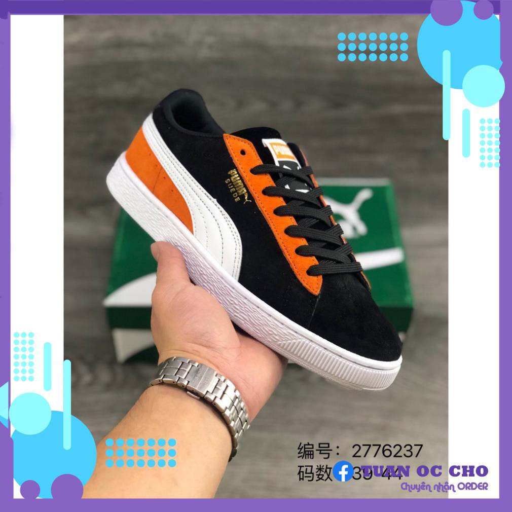 ORDER Giày Thể Thao Puma Cổ Thấp Chất Da Lộn Trẻ Trung Năng Động Phong Cách Retro