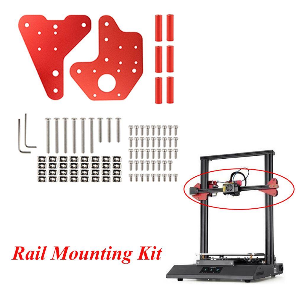 MYRONGVN Bộ Phụ Kiện Cố Định Đường Ray Máy In 3D Ender-3 / 3Pro / 3 V2 Bằng Hợp Kim Nhôm
