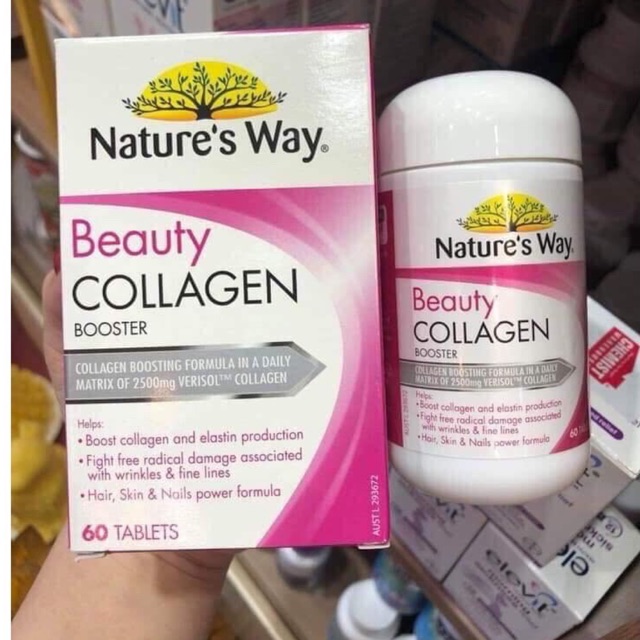 Viên Uống Đẹp Da Beauty Collagen Nature's Way của Úc,60viên