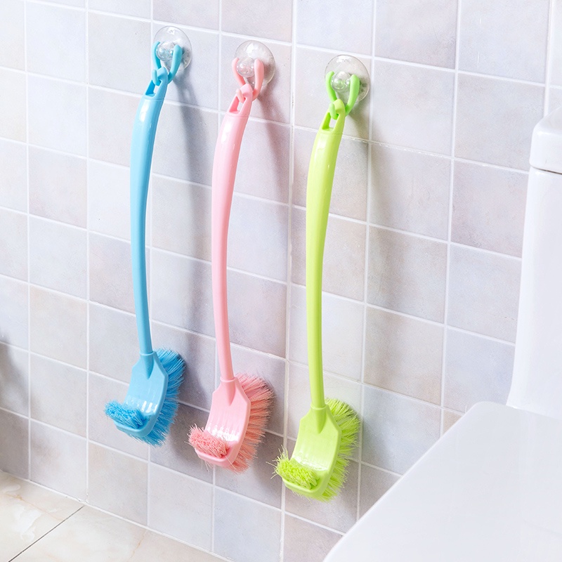Chổi cọ toilet nhà vệ sinh 2 đầu cao cấp- cọ nhà vệ sinh 2 đầu thông minh