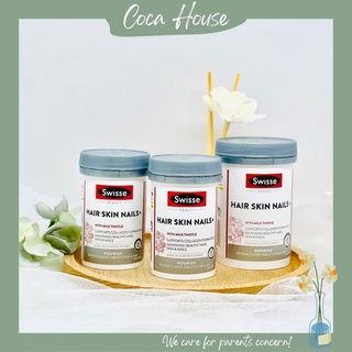 ♥️100 viên♥️ Viên đẹp da móng tóc Swisse Hair Skin nails ♥️Hàng chính hãng, đủ bill & tem chemist♥️ hỗ trợ đẹp da