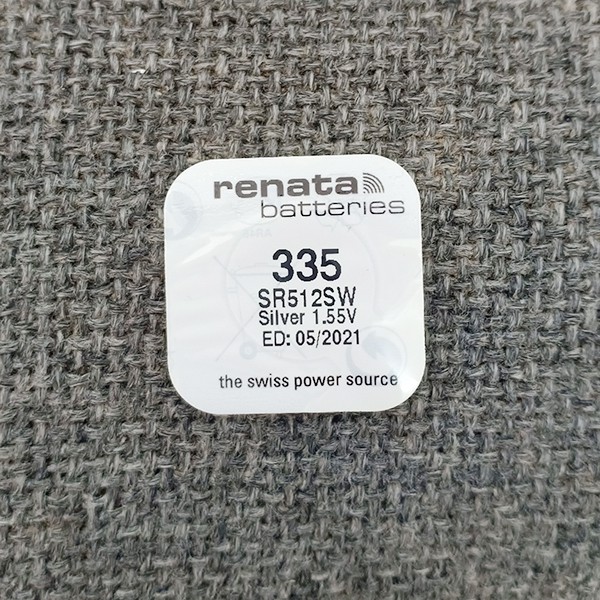 [SIÊU RẺ] Pin đồng hồ 335 - SR512SW Renata (Vỉ 1 viên)