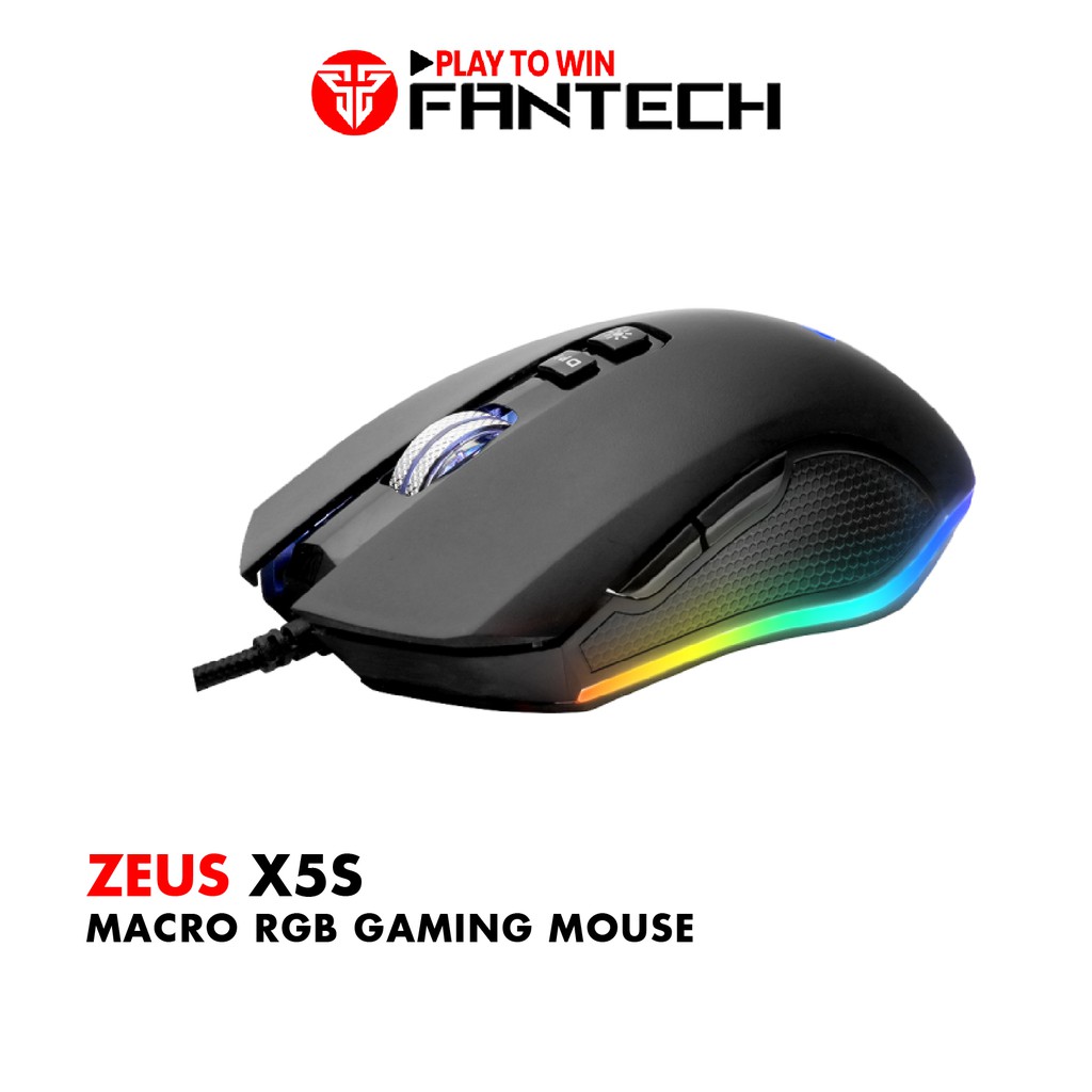 [Mã BMBAU50 giảm 7% đơn 99K] Chuột Gaming Fantech ZEUS X5S ( LED Chroma + phần mềm riêng )