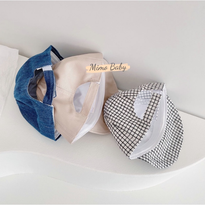 Mũ lưỡi trai mềm in hình mặt cún đáng yêu cho bé MH125 Mimo Baby