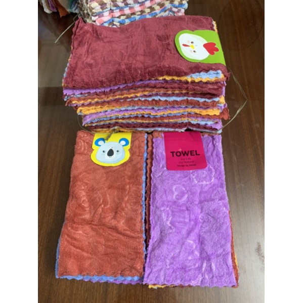 Combo 5 khăn lau đa năng kích thước 20x30