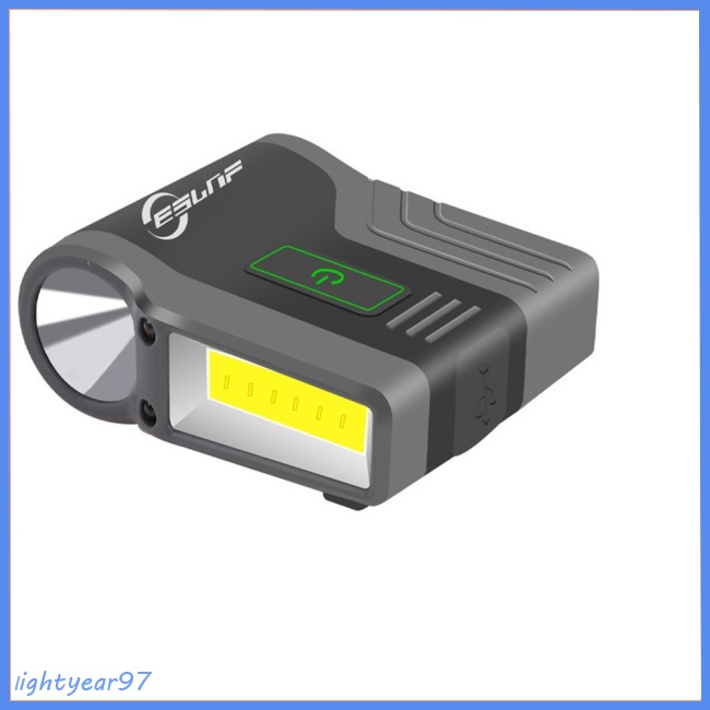 Đèn Led Đeo Đầu Sạc Usb Chống Thấm Nước Có Kẹp Gắn Mũ Lưỡi Trai Dùng Khi Đi Câu Cá / Cắm Trại