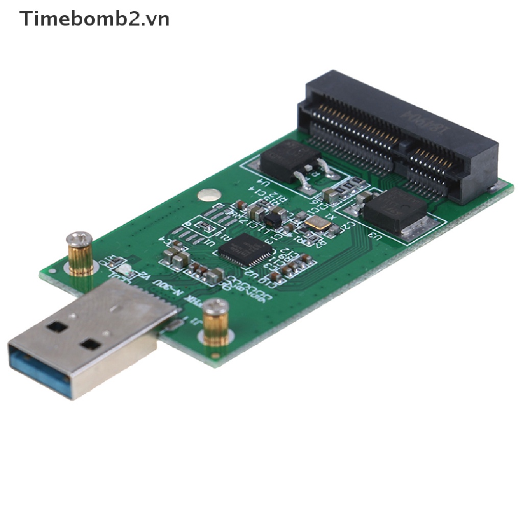 1 Thẻ chuyển đổi mở rộng USB 3.0 sang PCIE MSATA SSD PCBA Mini (time2) | BigBuy360 - bigbuy360.vn