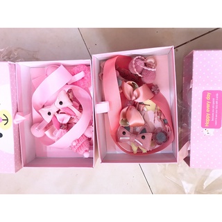 Hộp Nơ Kẹp Tóc Siêu Xinh Cho Bé