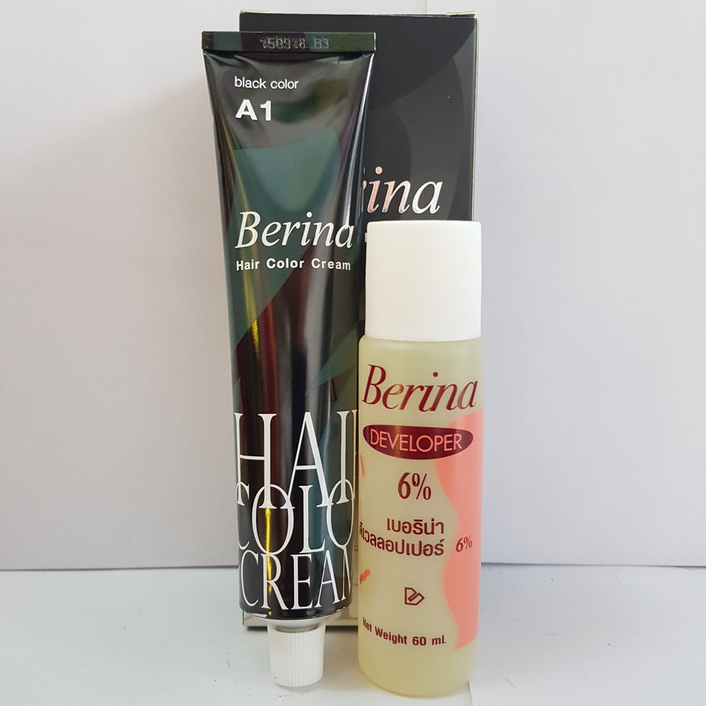 Thuốc Nhuộm Tóc Berina A1,A2 Thái Lan 60ml