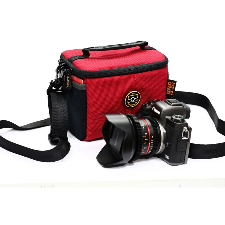 Túi Máy ảnh mini Mirrorless Baroca BRC-805 - Nhỏ gọn, chống thấm (Red)