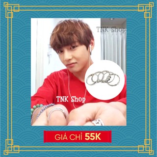 Set 5 chiếc nhẫn giống BTS V