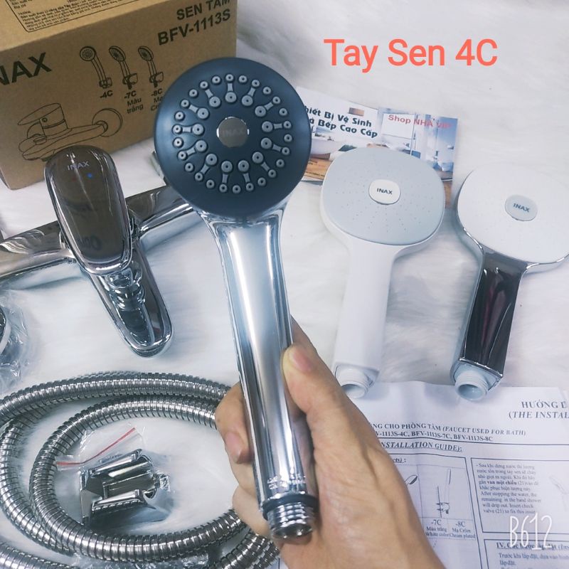 Vòi Sen Tắm Nóng Lạnh Inax BFV-1113S-4C/ BFV-1113S-7C/ BFV-1113S-8C