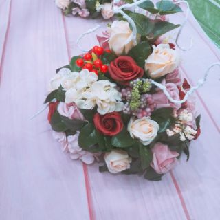 Hoa sáp để bàn