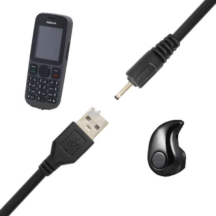 Cáp sạc nokia chân kim (DC 2.0)