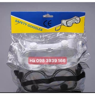 Kính bảo hộ dẻo chống hoá chất, chống bụi,