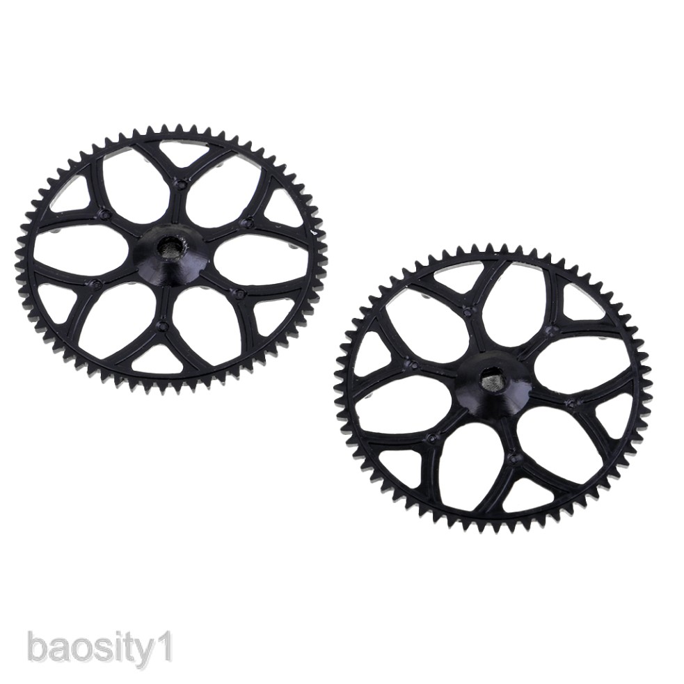 Set 2 Bánh Răng Nhựa Cho Trực Thăng Điều Khiển Từ Xa WLtoys V977 V988 V966 XK K110