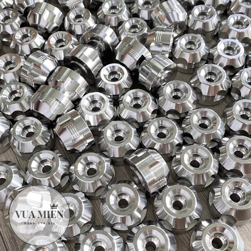 Gù tay lái gù chống run inox 304  gắn cho các dòng xe