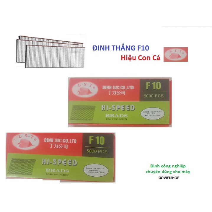 Đinh F công nghiệp - đinh F10 - F15 - F20 - F25 - F30 - F35 - F40 - F50