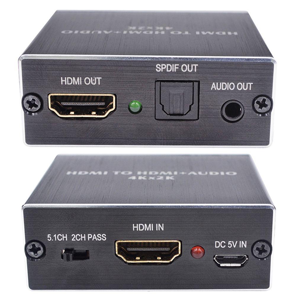 Bộ Chia Âm Thanh HDMI HD Optical Stereo 3.5mm Sang HDMI + Audio