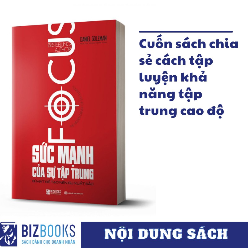 Sách - BIZBOOKS - Sức Mạnh Của Sự Tập Trung - 1 BEST SELLER | BigBuy360 - bigbuy360.vn