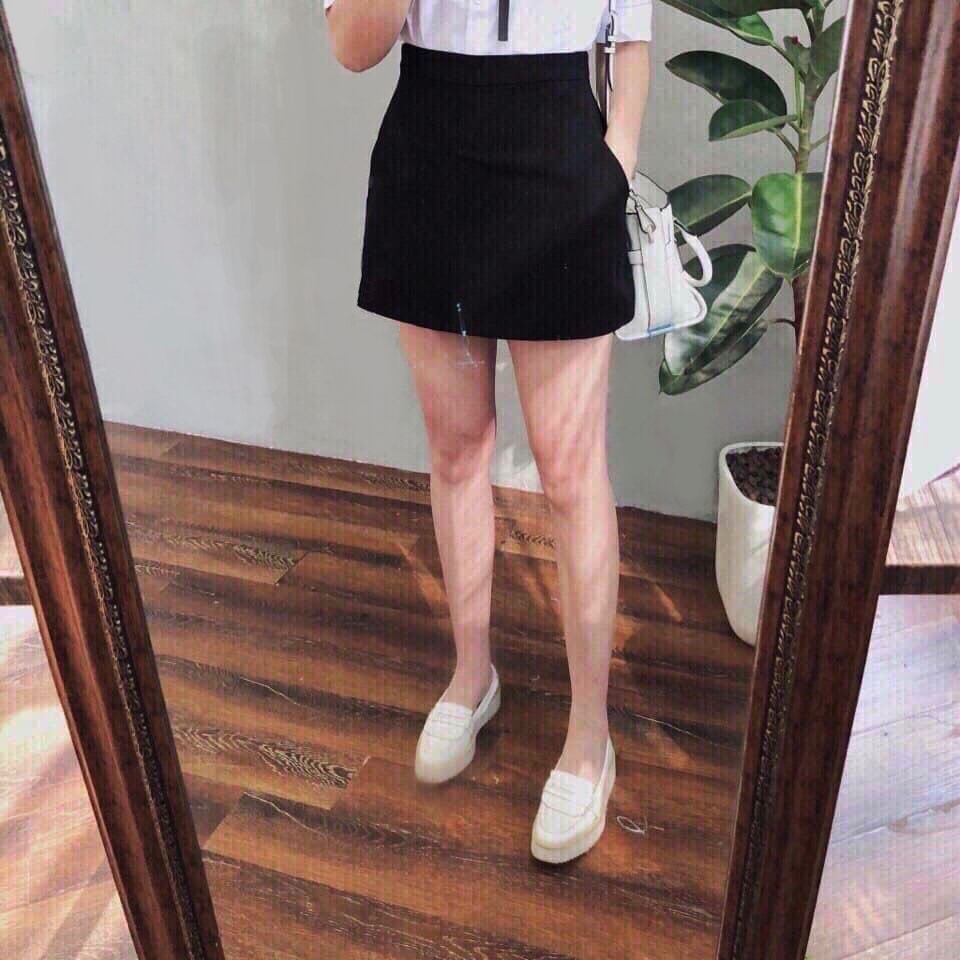 Quần Váy Chữ A Vải Tuyết Mưa Mềm Mịn Bền Đẹp Thời Trang - COLLY