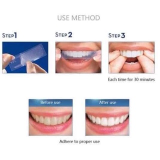 (Thanh lý) Miếng dán trắng răng Oral-b 3D White