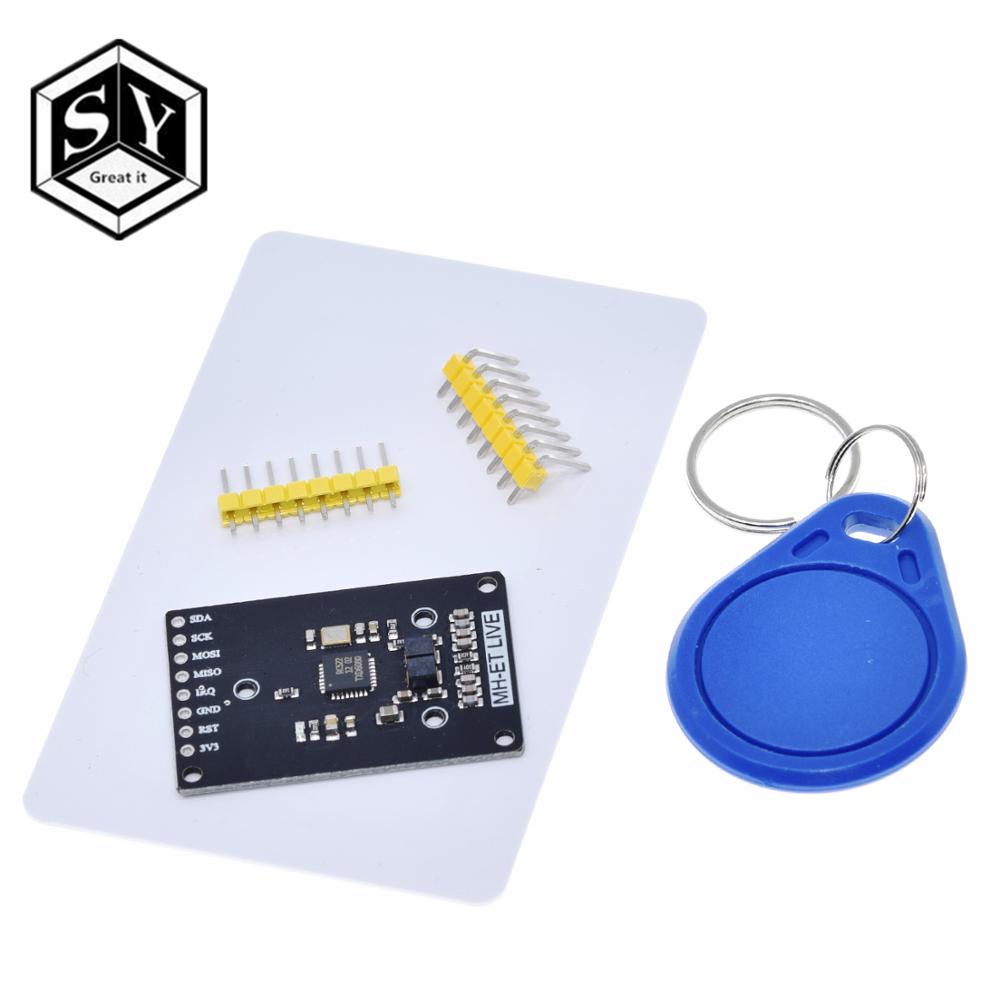 Mô Đun Rfid Rc522 Mini Kits S50 13.56 Mhz 6cm Cho Arduino Uno 2560