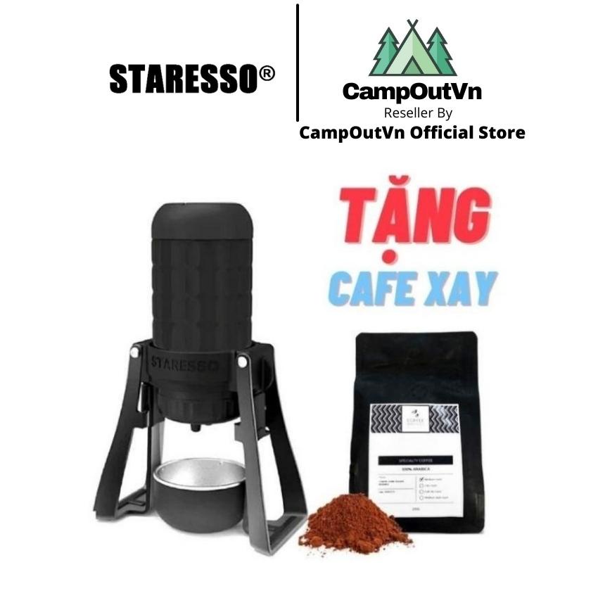 Máy pha cafe mini cầm tay Staresso campoutvn staresso mirage du lịch cắm trại máy pha cafe cầm tay TẶNG CAFE