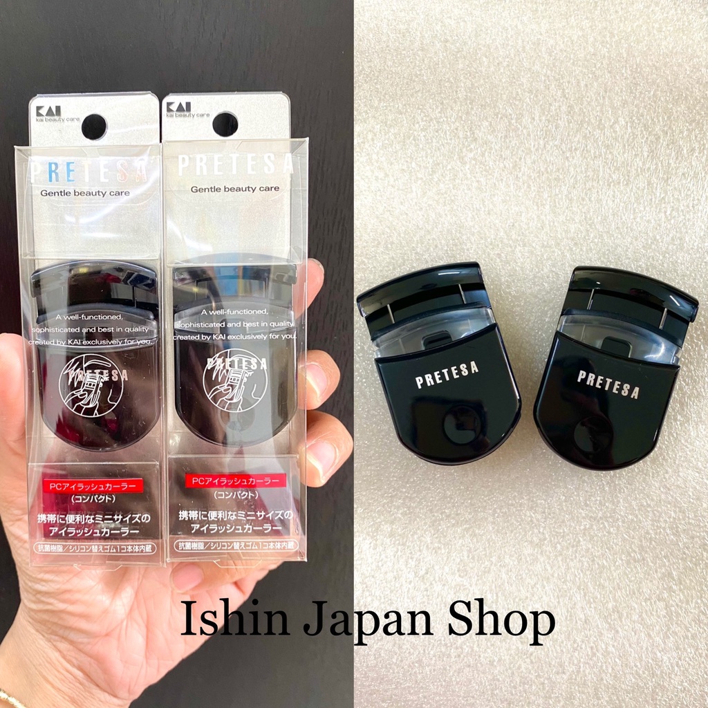 Kẹp Bấm Mi Kai Beauty Care Compact Curler Nhật Bản
