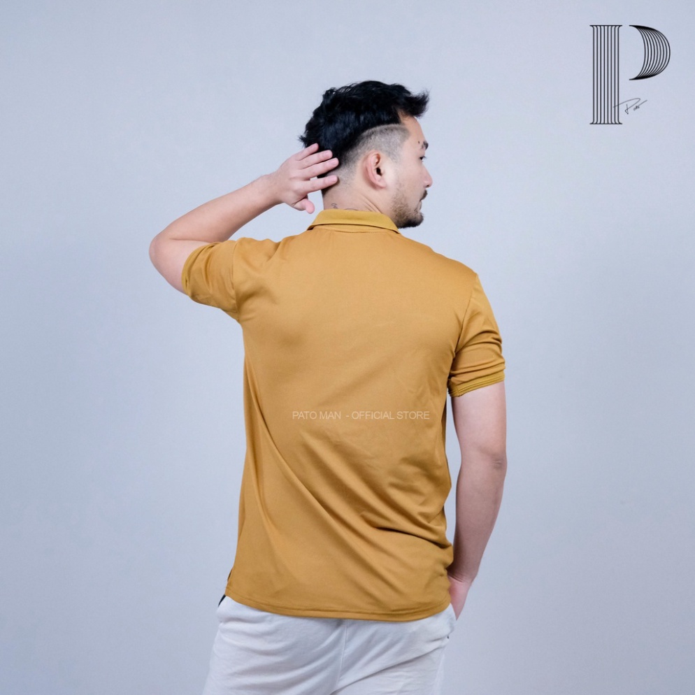 Áo thun polo nam nữ trơn Paton Man,cổ bẻ chất cotton cá sấu loại đẹp không bai dãn trẻ trung lịch sự