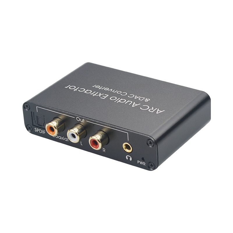 Bộ Chuyển Đổi Âm Thanh Kỹ Thuật Số 192KHz ARC Sang Analog HDMI DAC SPDIF Coaxial RCA Đầu Ra 3.5mm