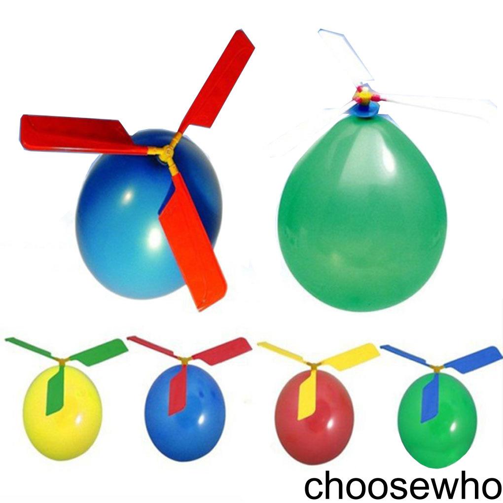 [CHOO] Classic Balloon Airplane Helicopter For Kids Child Bag Flying Toy Gifts Outdoors Random Color