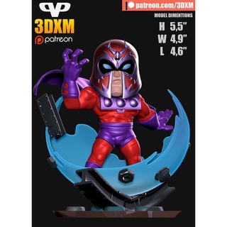 Mô hình in 3D Magneto Chibi