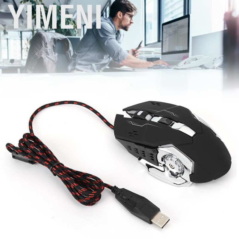 Chuột Chơi Game Yimeni G53 Usb Cho Pc / Laptop