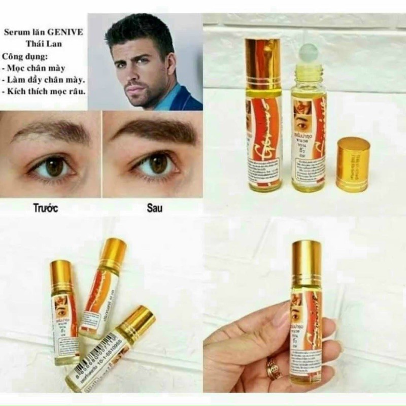LĂN KÍCH THÍCH MỌC MI, MỌC RÂU, CHÂN MÀY 🧔