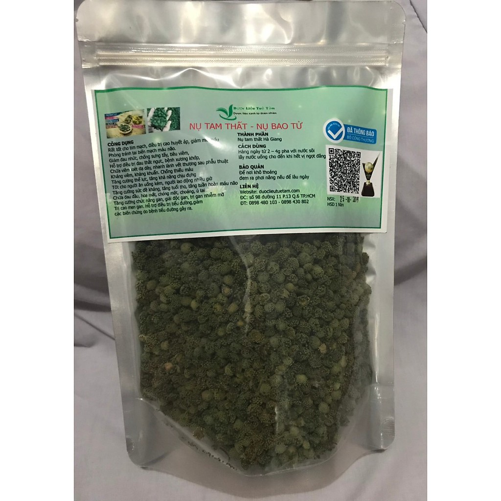 NỤ HOA TAM THẤT 500g