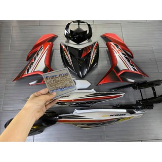 Áo Ex 150 đỏ,bac, đen nhám tem Mx king