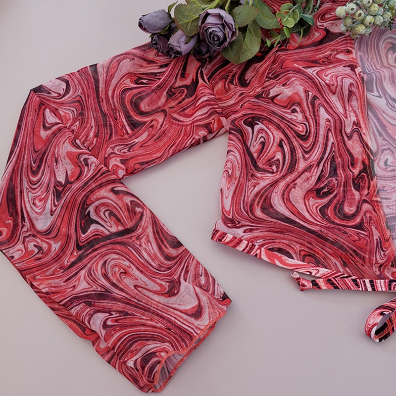 Set Đồ Tắm In Họa Tiết Quyến Rũ Dành Cho Nữ