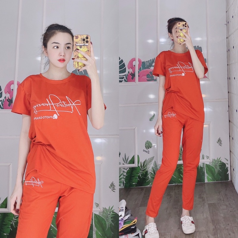 ❤️[KHAI TRƯƠNG BÁN GIÁ VỐN] Đồ bộ thun cotton mặc nhà, đồ bộ nữ đẹp chất liệu thun cotton co giãn 4 chiều