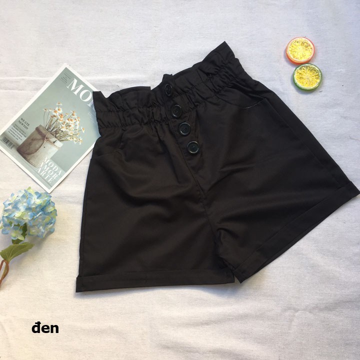 Quần đùi nữ từ 40-45kg - quần sọt short nữ vải kaki Lưng Cao - QNU40 | BigBuy360 - bigbuy360.vn