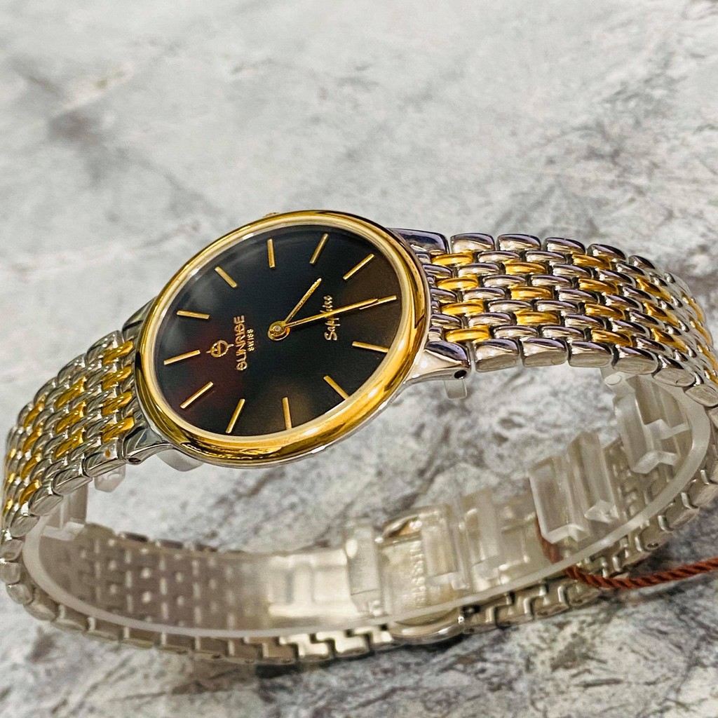 Đồng hồ Sunrise nữ chính hãng Nhật Bản L738SWD.SG.D - kính saphire chống trầy - siêu