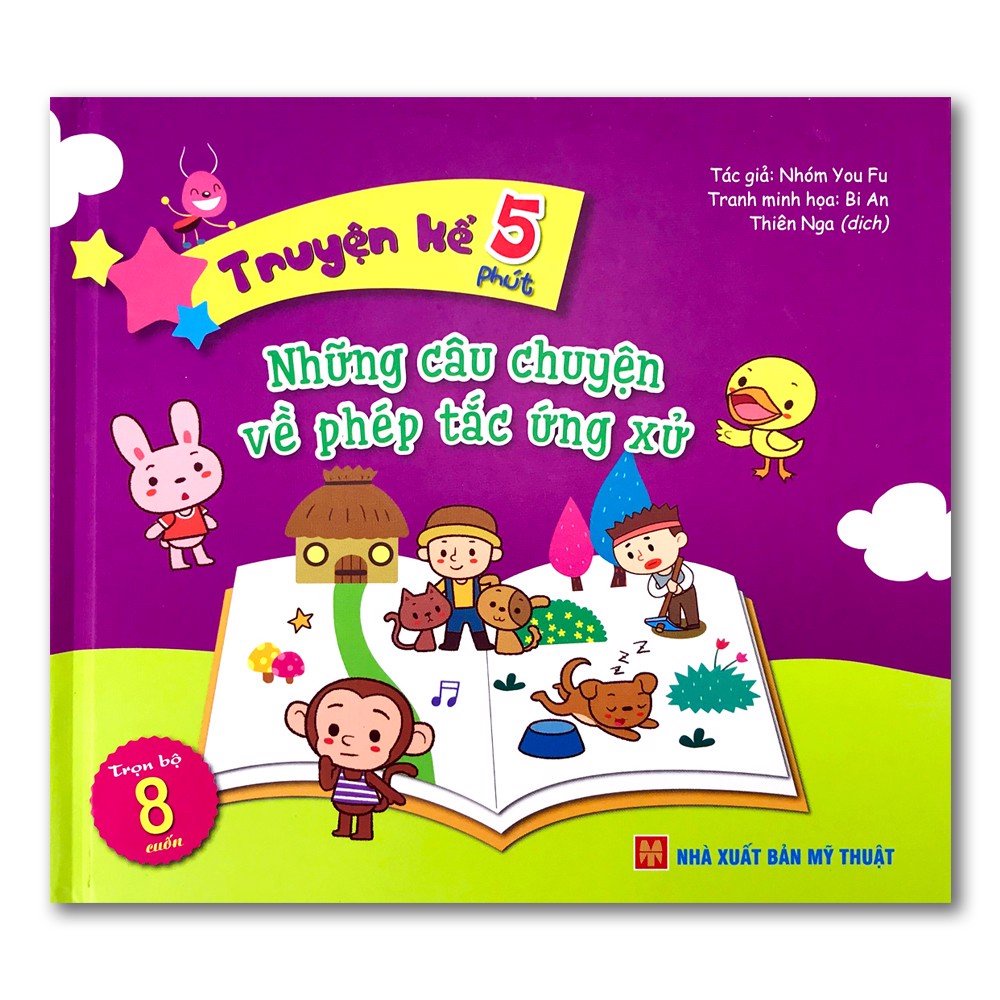 Sách - Truyện Kể 5 Phút: Những Câu Chuyện Về Phép Tắc Ứng Xử (TSM0037)