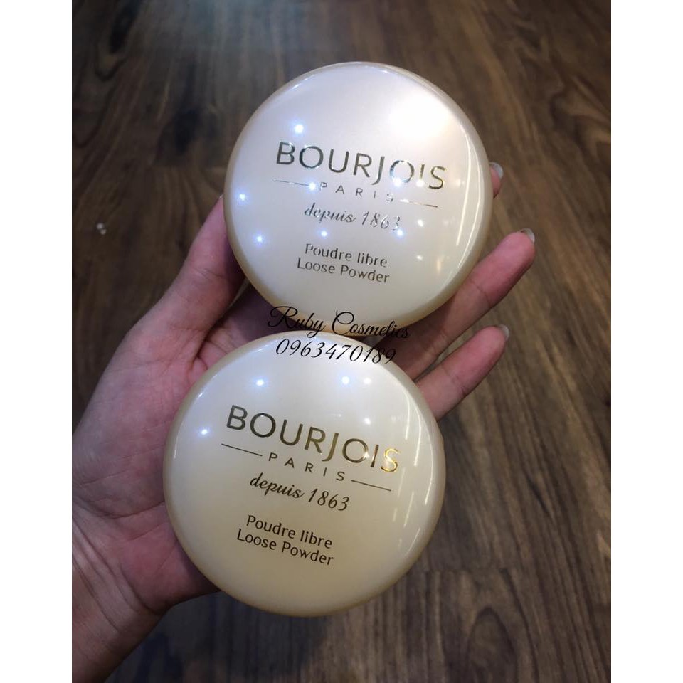 Phấn Phủ Bột Bourjois Paris Depuis Poudre Libre Loose Powder  ( kiềm dầu, da sáng mịn, bắt sáng) | BigBuy360 - bigbuy360.vn